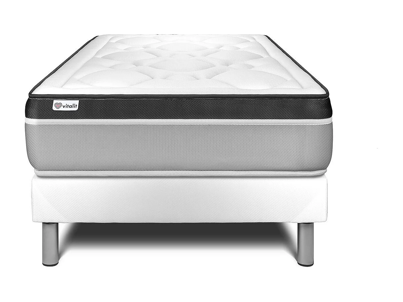 Ensemble Matelas Sommier 120x190 cm - Vital Ergo