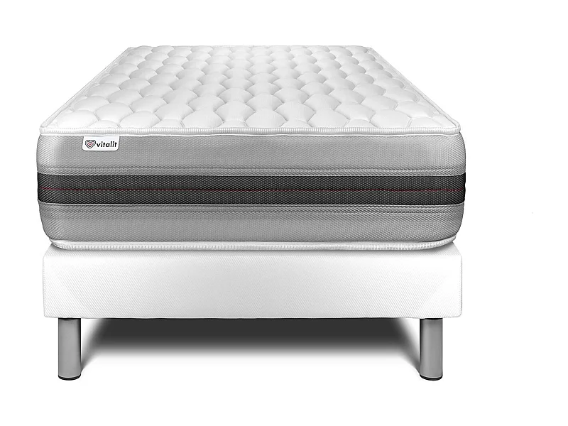 Ensemble Matelas Sommier 120x190 cm - Vitalspring Recover