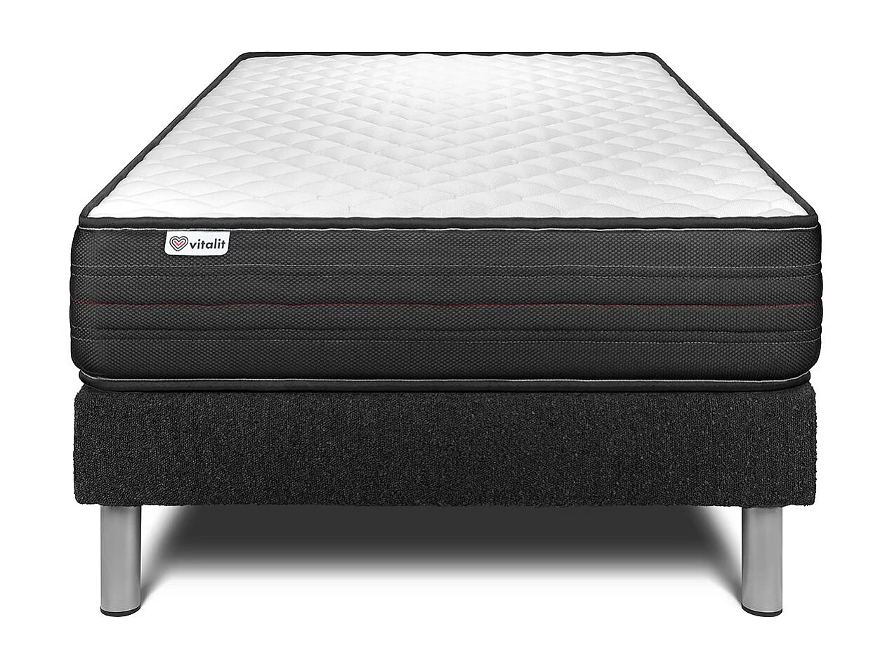 Ensemble Matelas Sommier 90x200 cm - Vitalpower