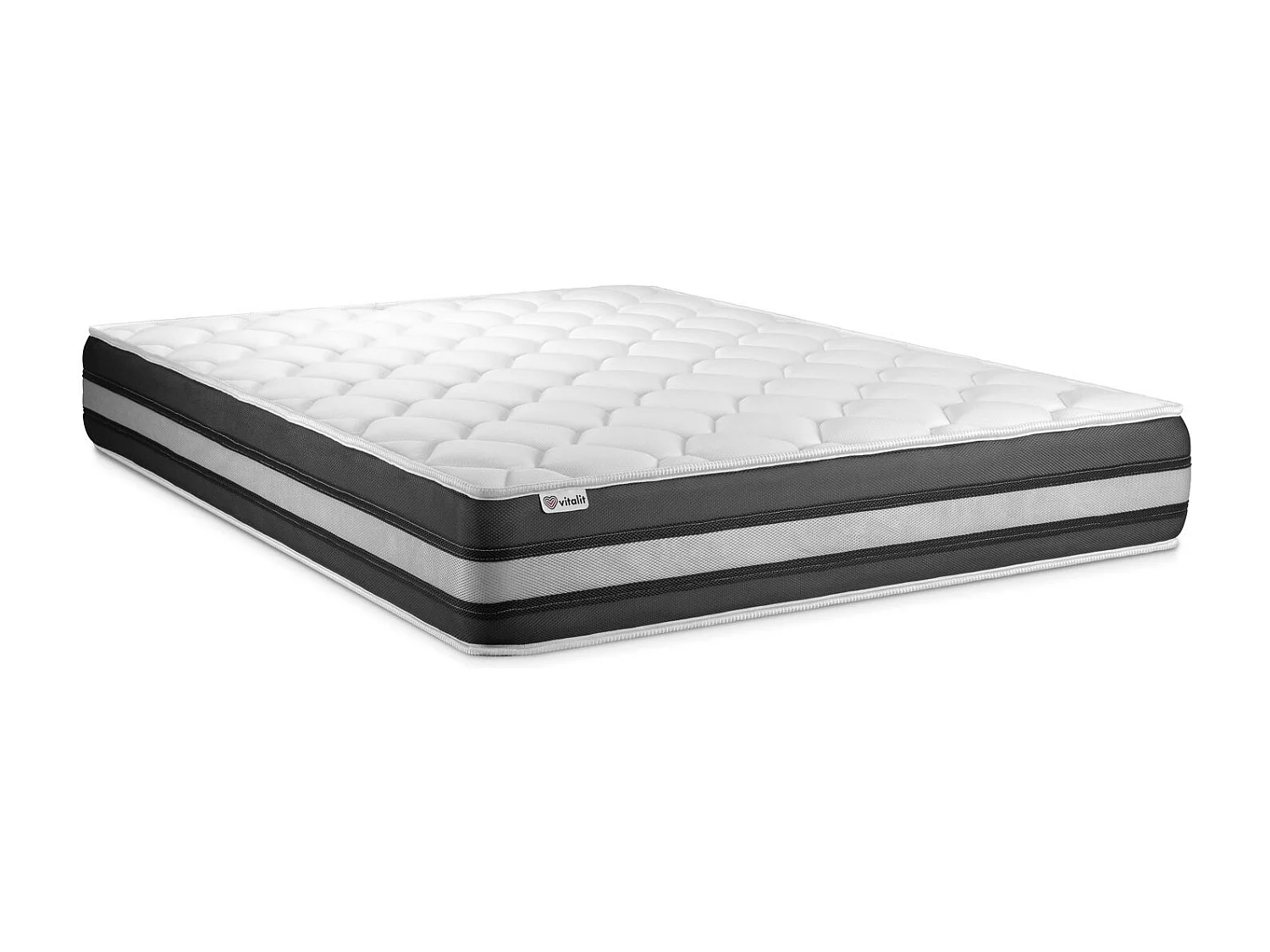 Ensemble Matelas Sommier 150x190 cm - Vitalspring Zen