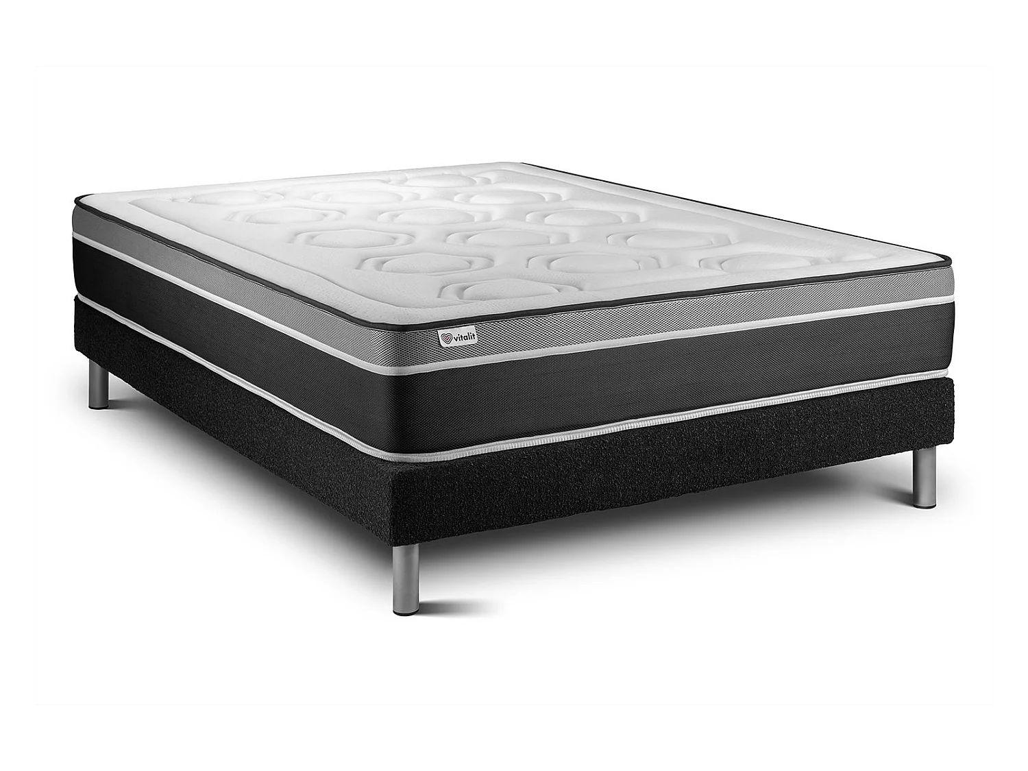 Ensemble Matelas Sommier 160x200 cm - Vital Care
