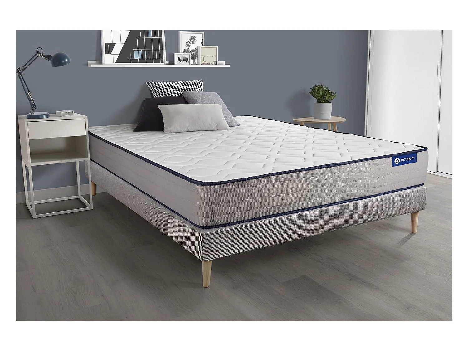 Ensemble Matelas Sommier 160x190 cm - Actiflex Form