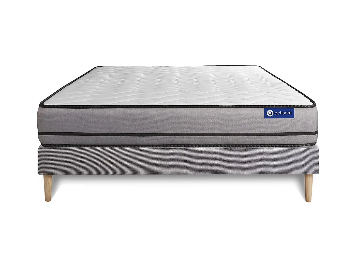 Lattenbodem en Actiflex night matras 135x200cm , matrasdikte : 20 cm , pocketveren , zeer stevig, 3 comfortzones