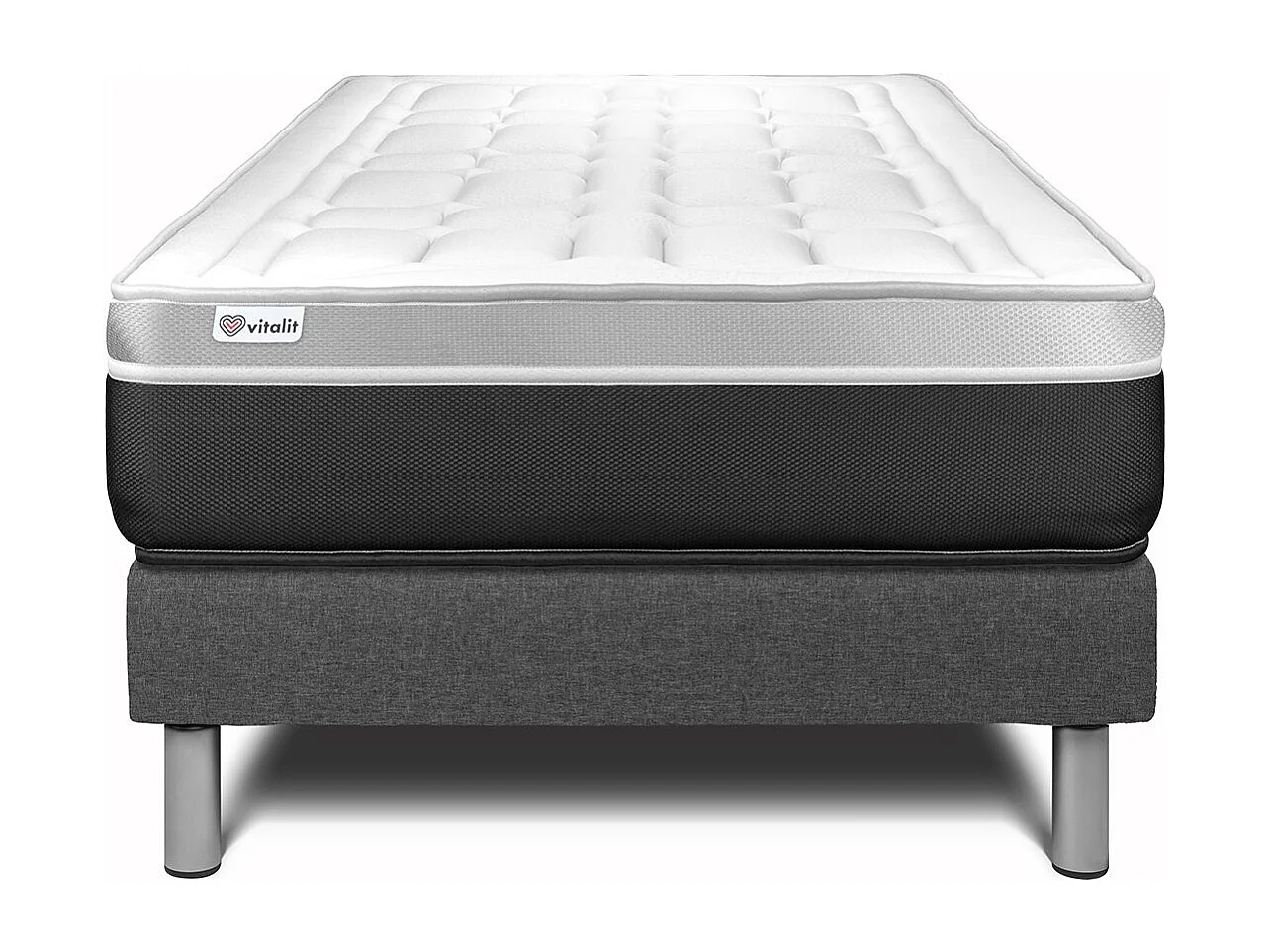 Ensemble Matelas Sommier 120x200 cm - Vital Soft