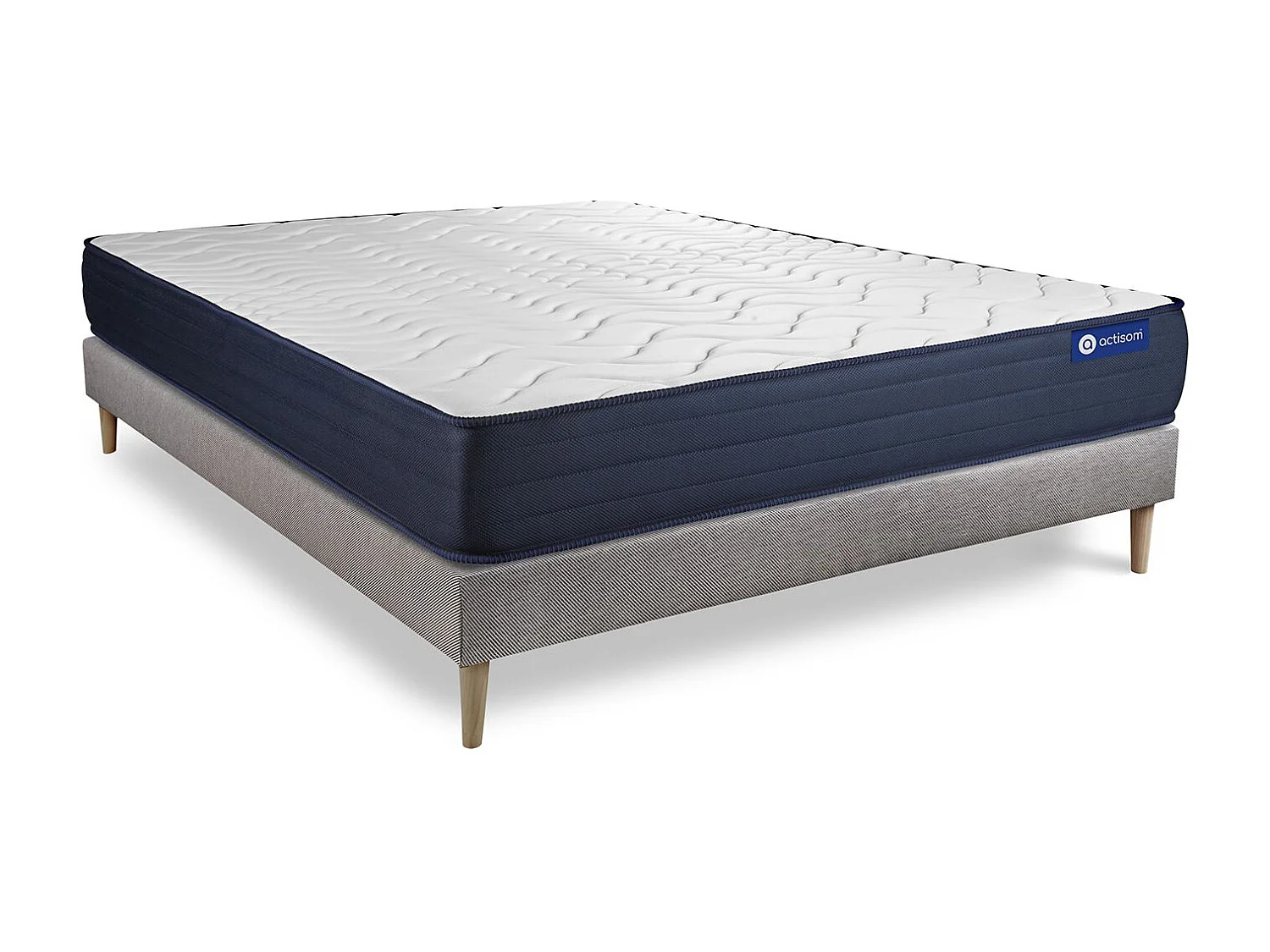 Kit rete e materasso Actilatex life 135x190cm - Spessore : 22cm - Lattice e memory foam- molto rigido
