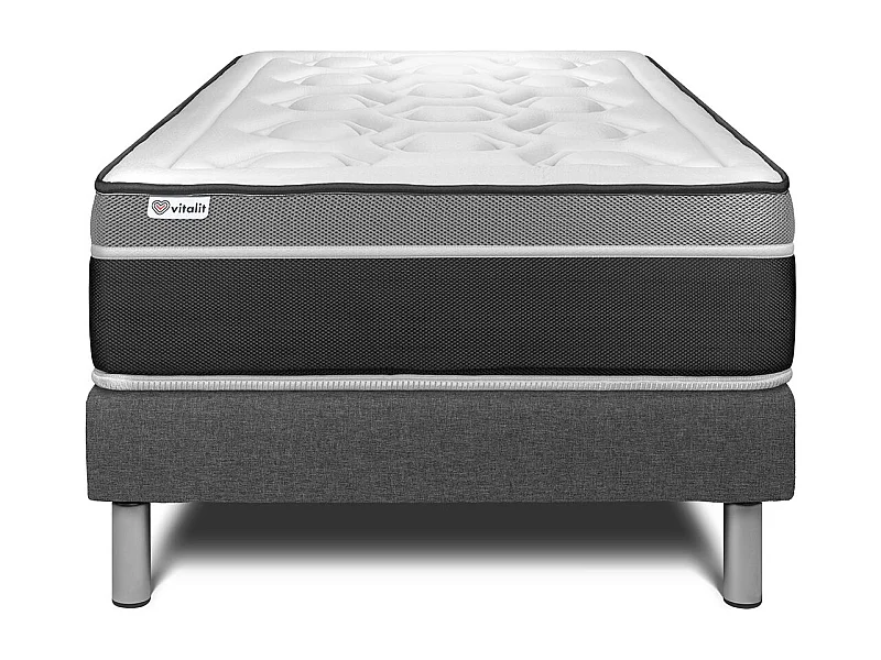 Ensemble Matelas Sommier 120x190 cm - Vital Care