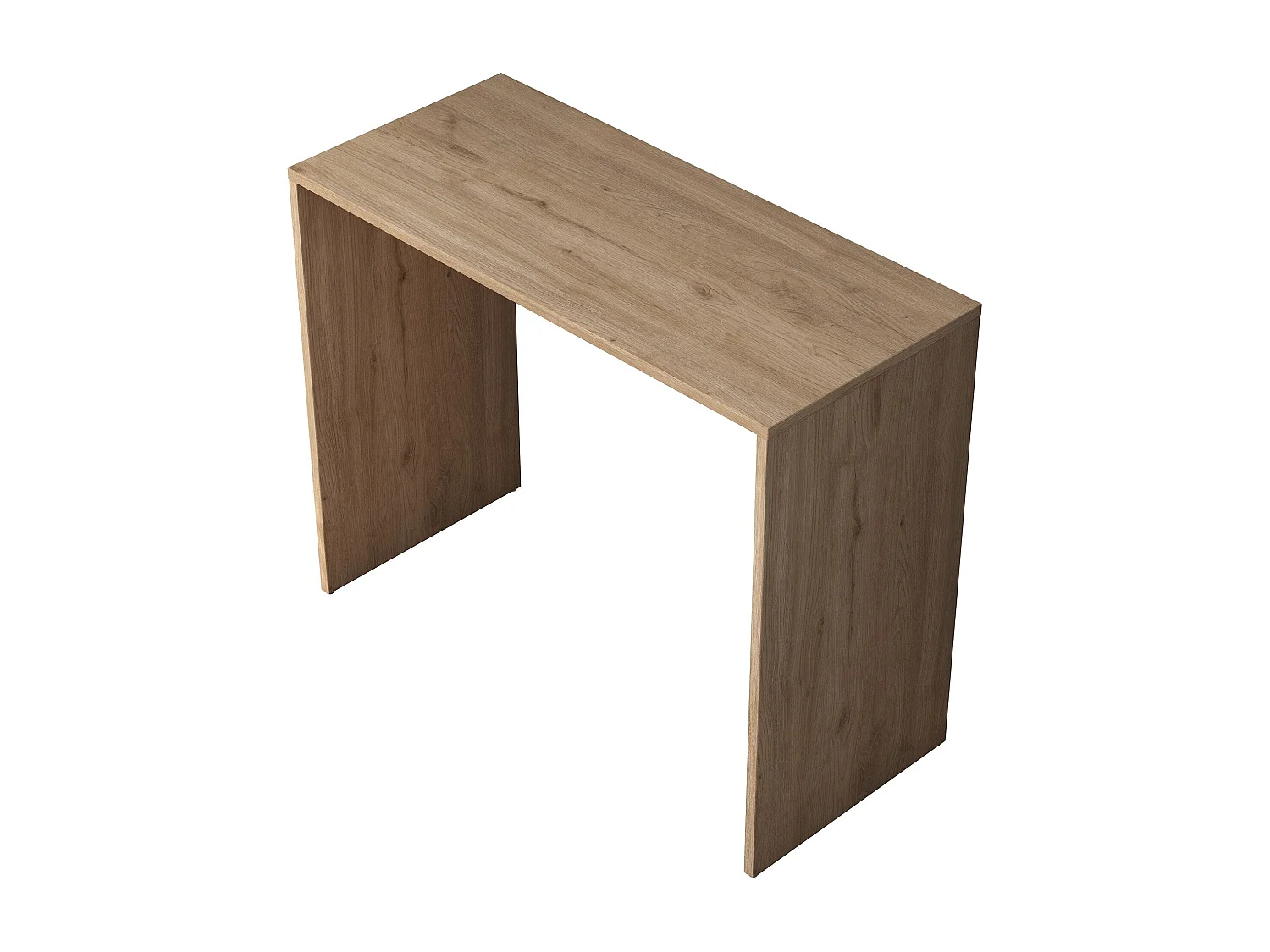 Secretária de Estudo Nogueira 'Simple' – Design Funcional, 90x40x73 cm