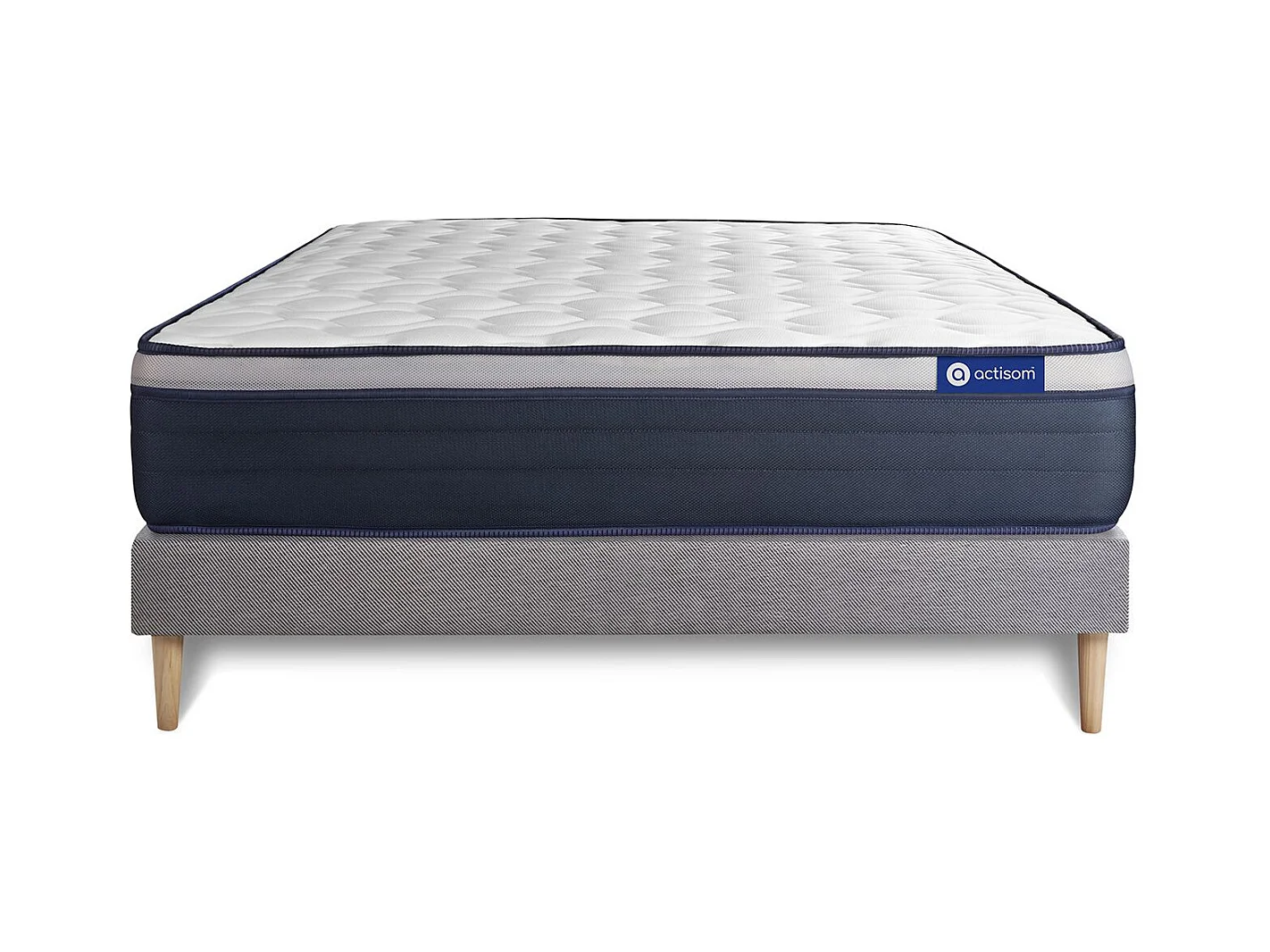 Ensemble Matelas Sommier 130x190 cm - Actiflex Max