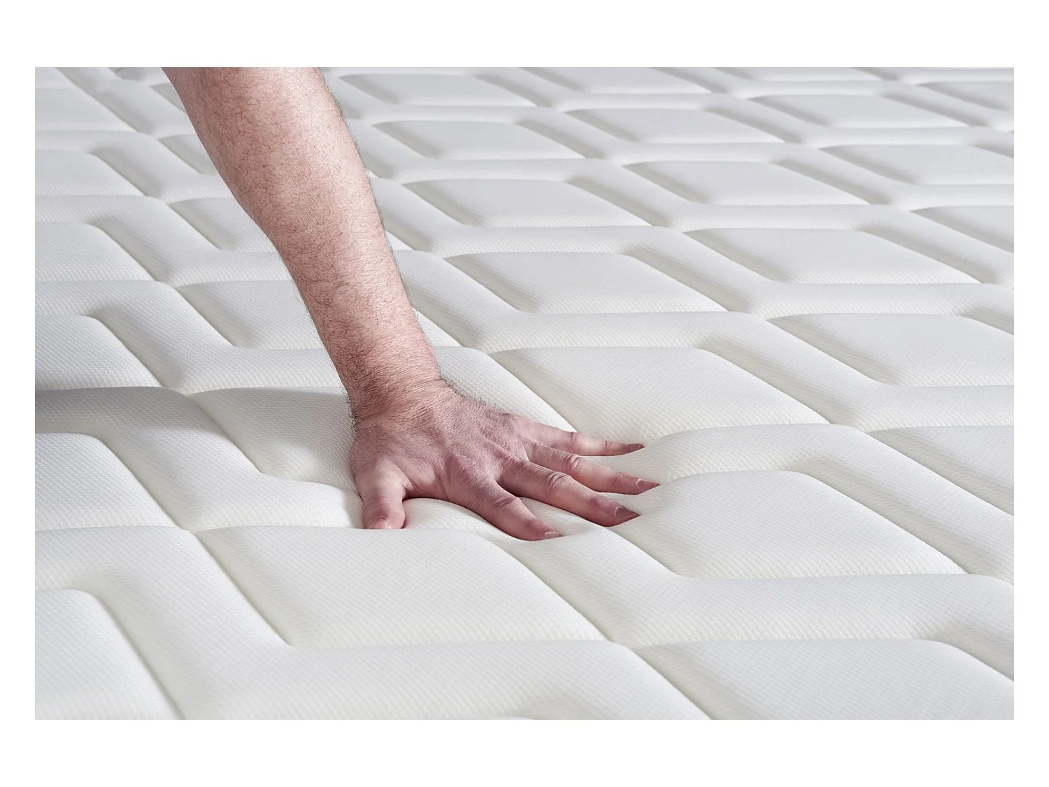 Ensemble Matelas Sommier 130x190 cm - Actilatex Confort