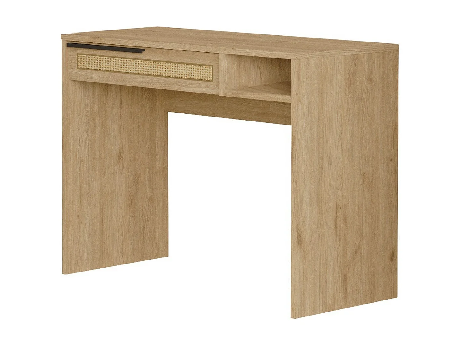 Tocador Kailua AE117, Roble, Espejo, 75x100x45cm