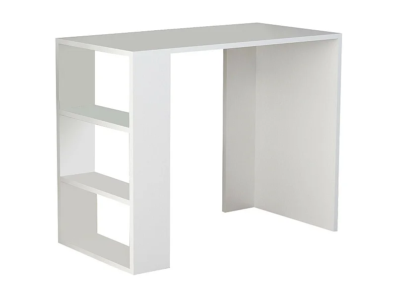 Mesa de oficina Kailua 663, 74x90x40cm, Blanco