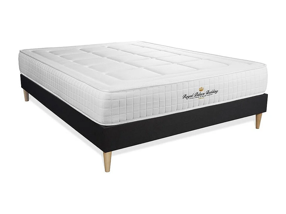Ensemble Matelas Sommier 130x190 cm - Balmoral
