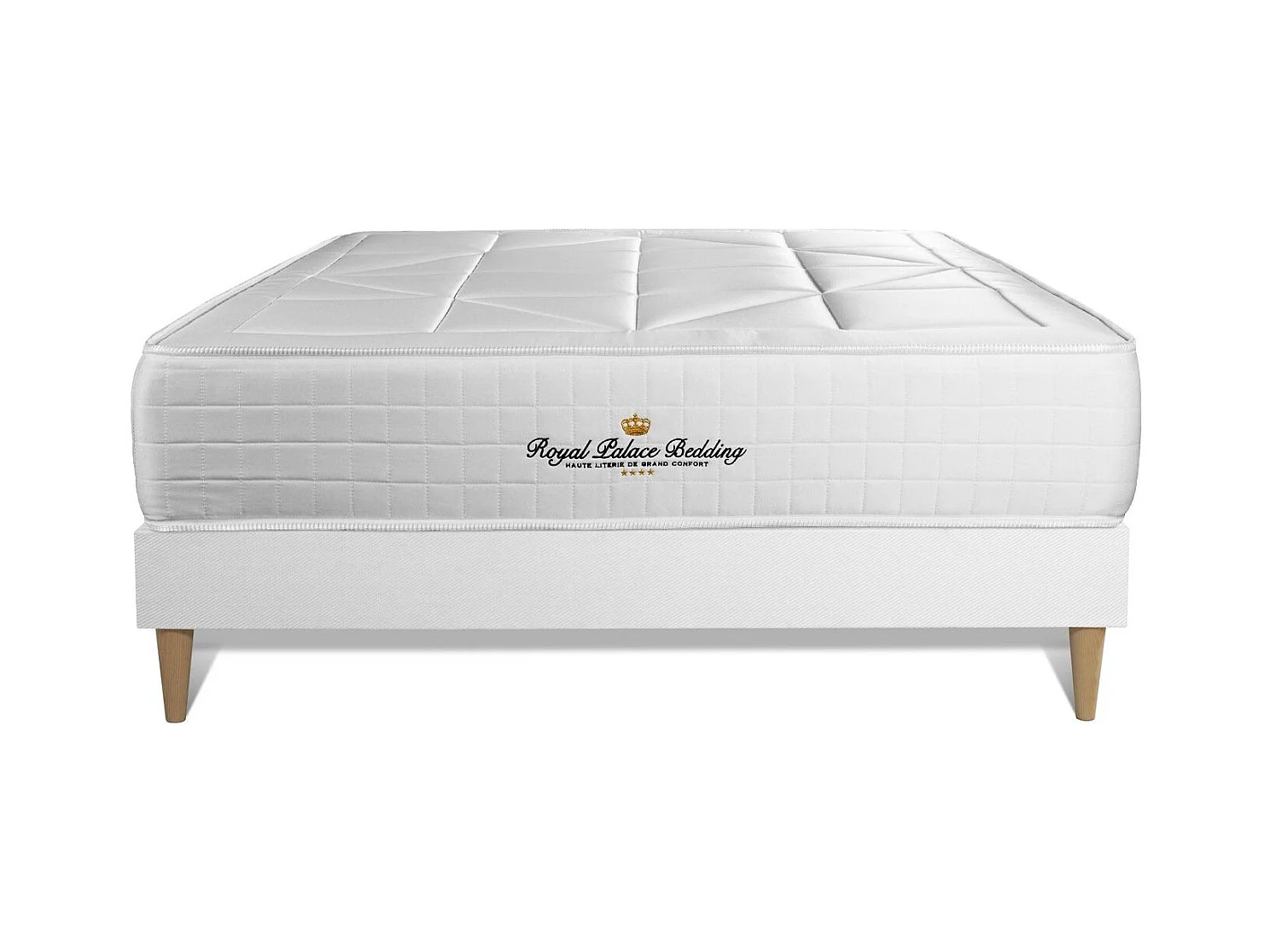 Ensemble Matelas Sommier 130x190 cm - Windsor