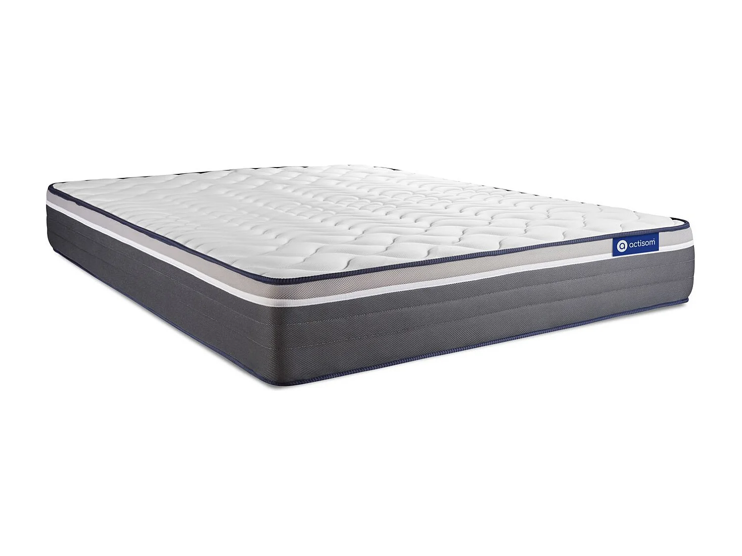 Ensemble Matelas Sommier 130x190 cm - Actilatex Plus