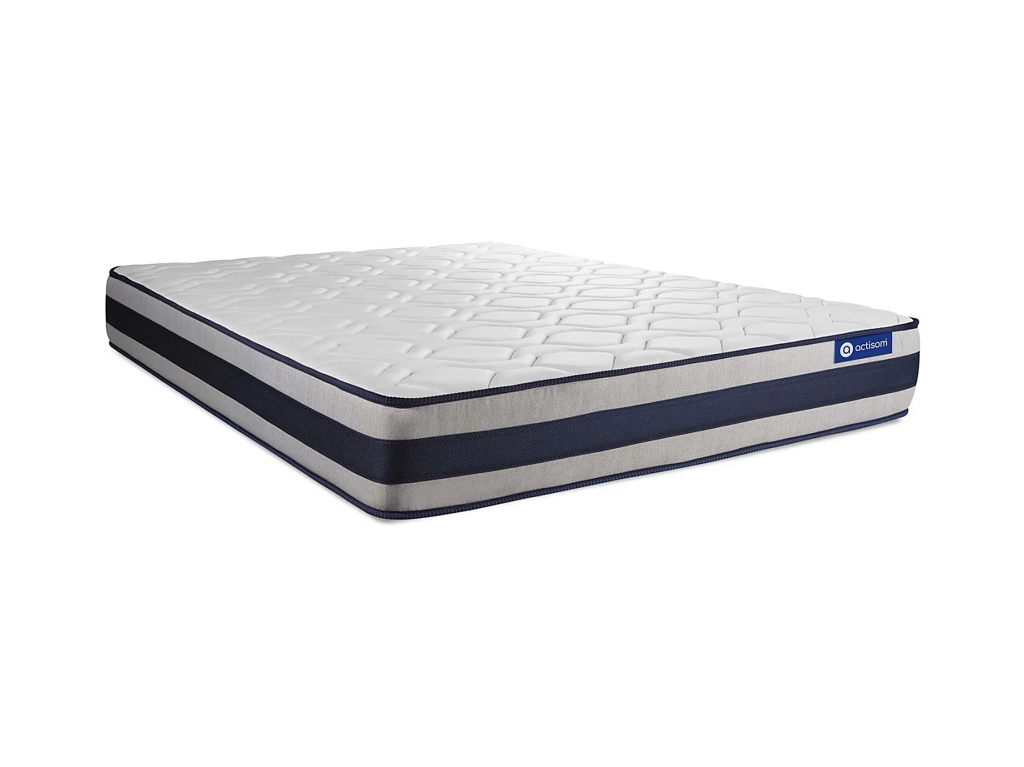 Ensemble Matelas Sommier 130x190 cm - Actimemo Ergo