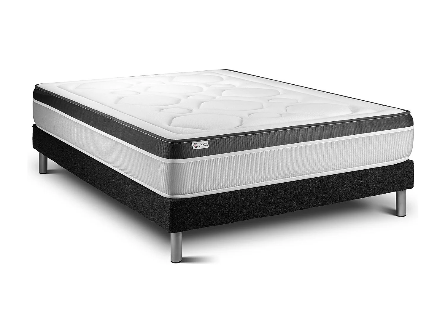 Ensemble Matelas Sommier 140x200 cm - Vital Ergo