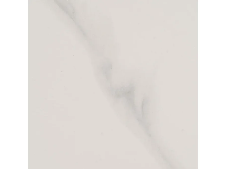 Table basse ronde 80 cm marbre céramique blanc socle conique chêne KEREA