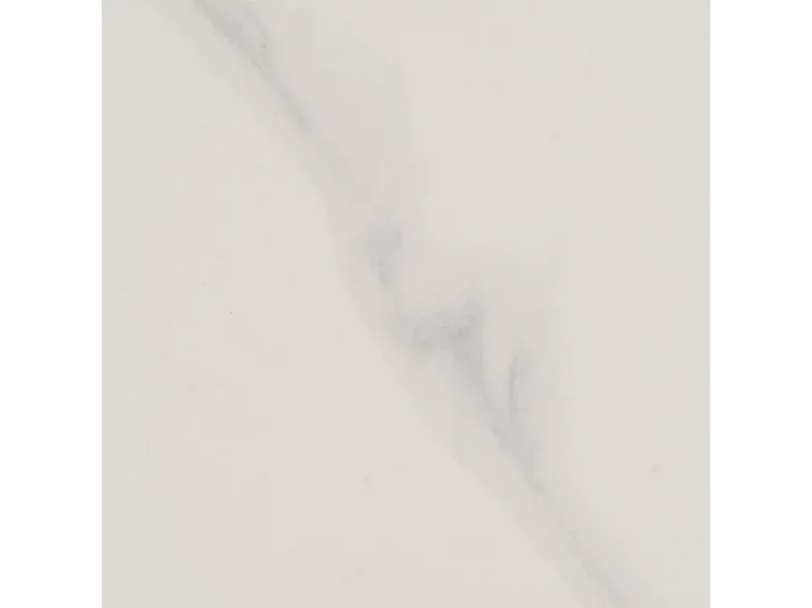 Table basse ronde 80 cm marbre céramique blanc socle conique chêne KEREA