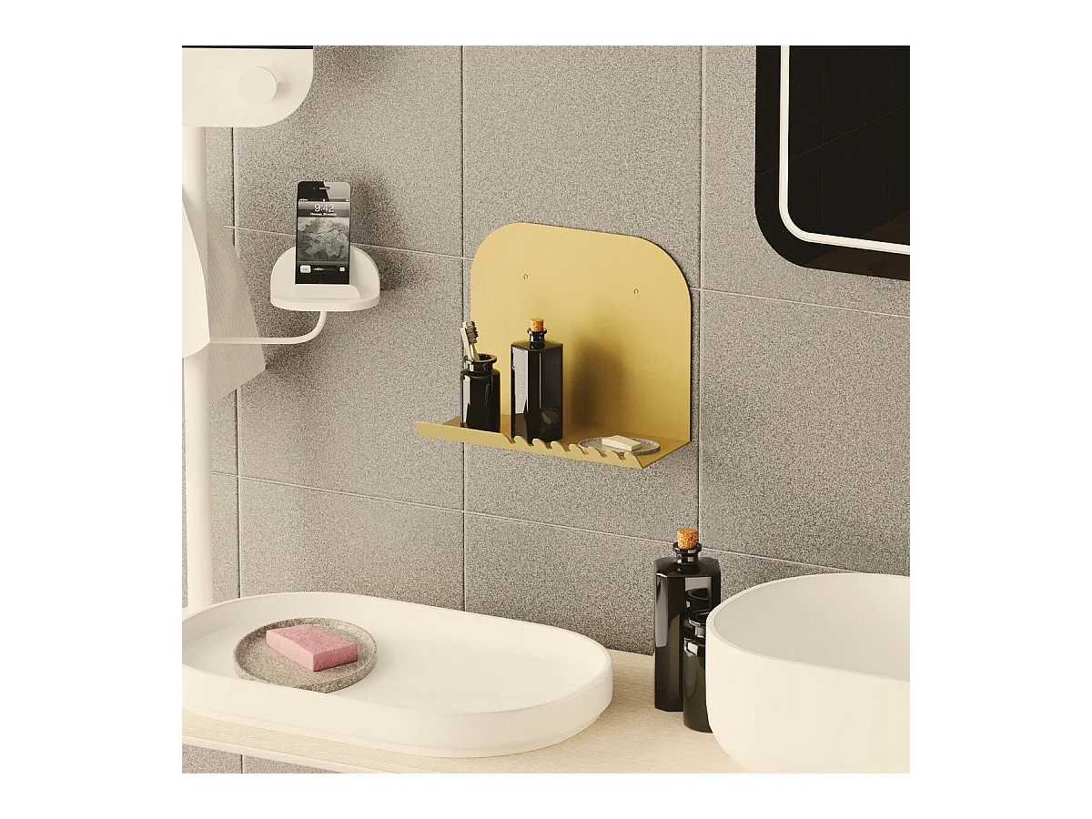 Etagère murale en Métal L28 cm - NOVA