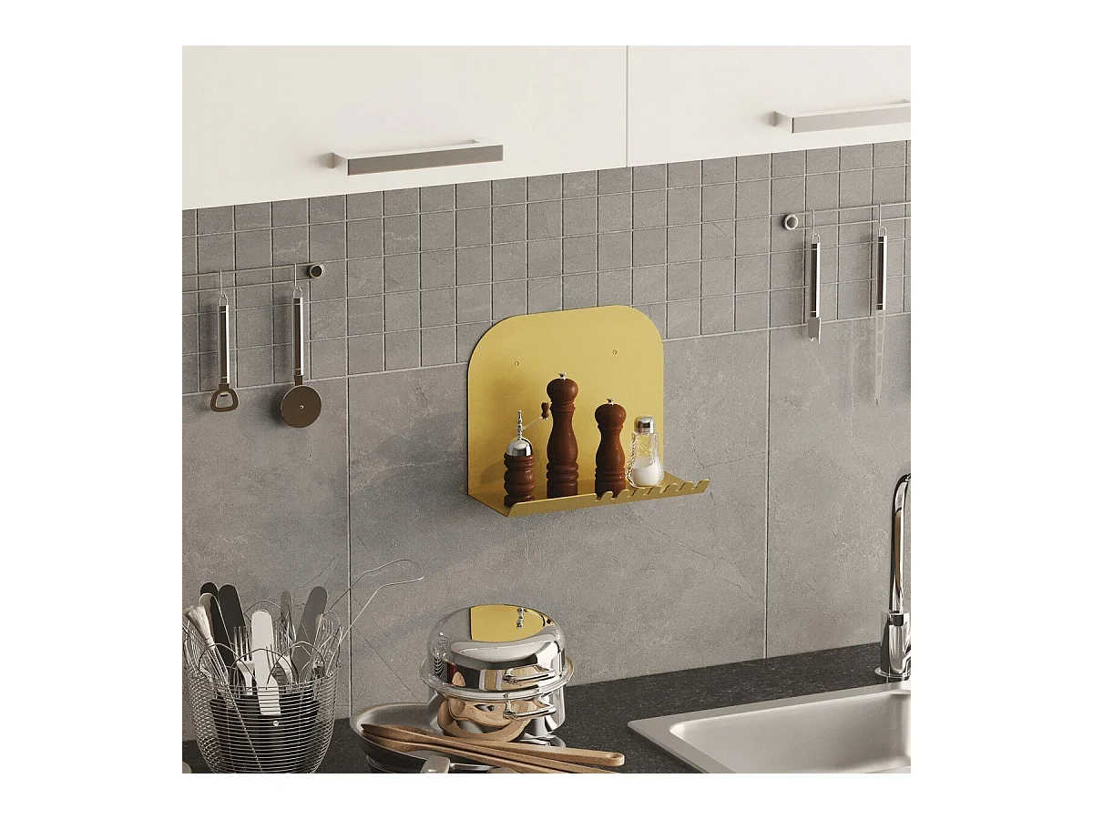 Etagère murale en Métal L28 cm - NOVA