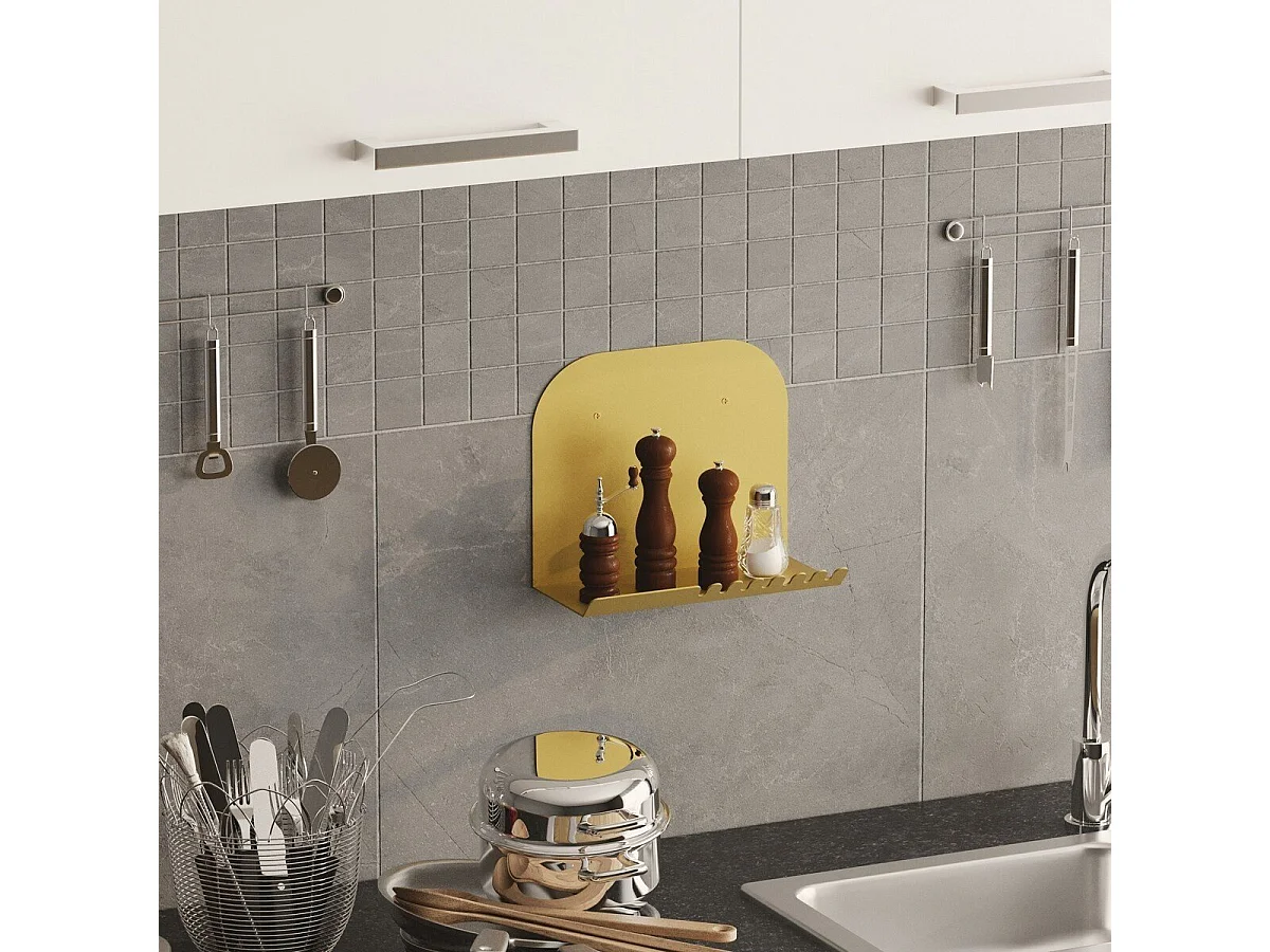 Etagère murale en Métal L28 cm - NOVA