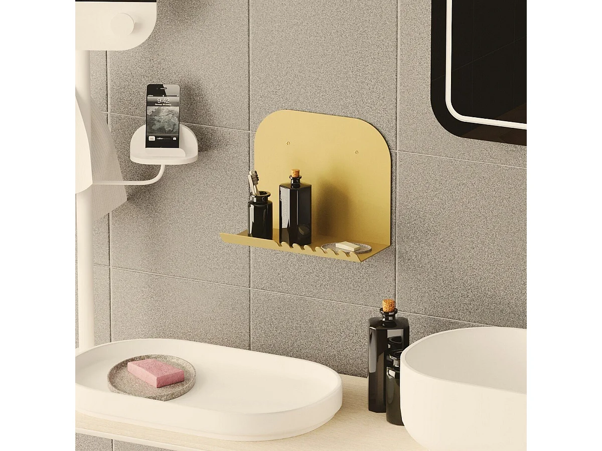 Etagère murale en Métal L28 cm - NOVA