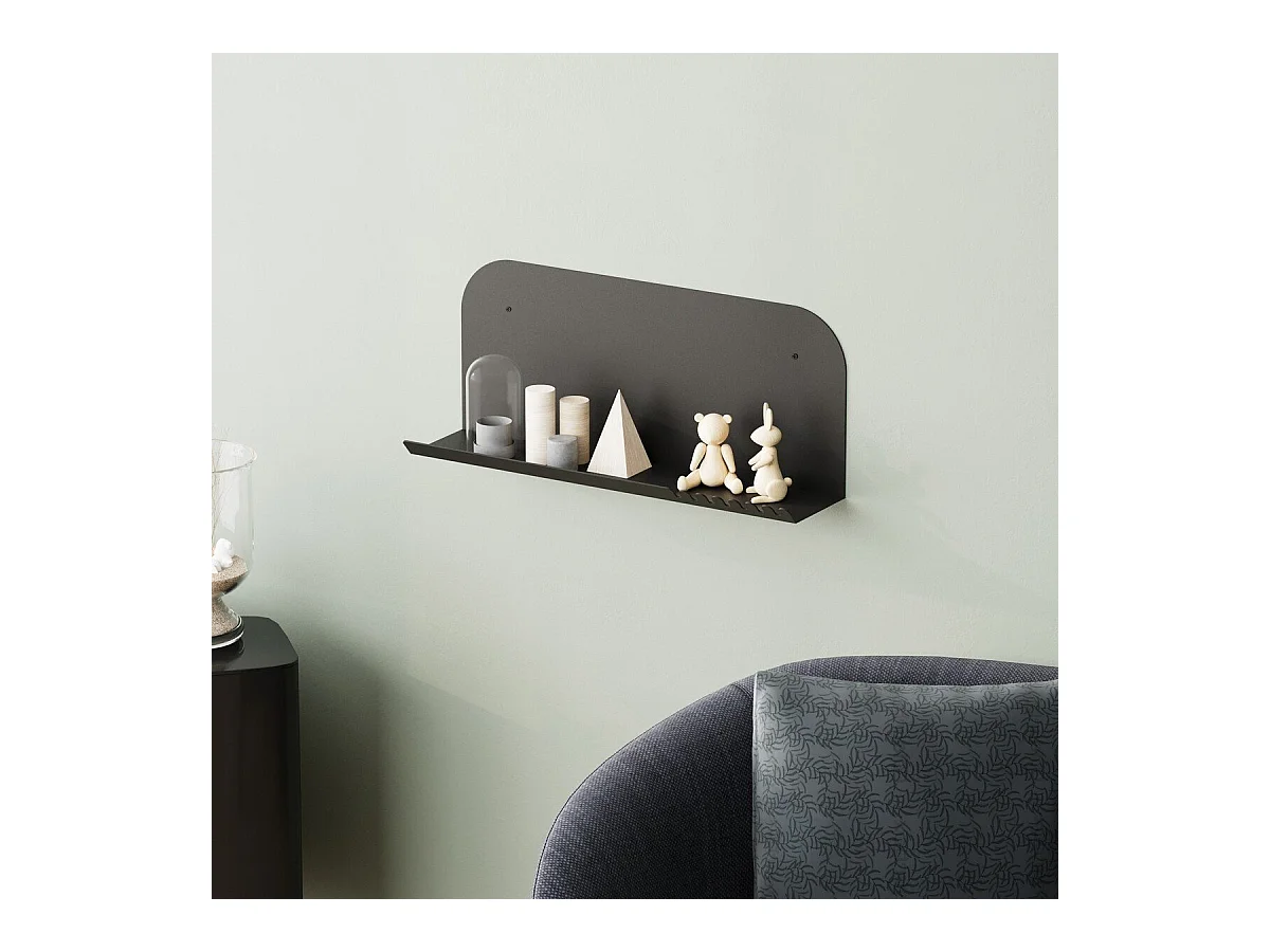 Etagère murale en Métal L55 cm - NOVA
