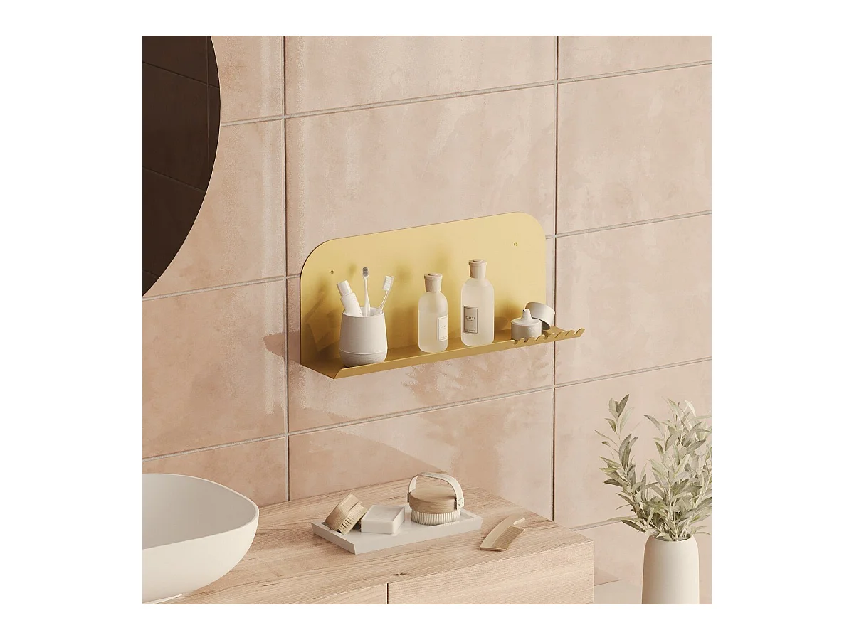 Etagère murale en Métal L55 cm - NOVA