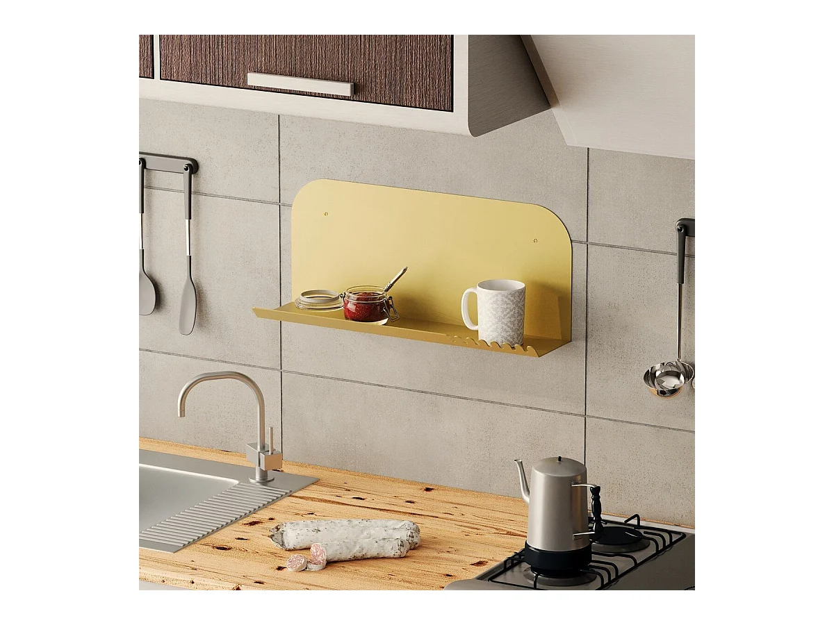 Etagère murale en Métal L55 cm - NOVA