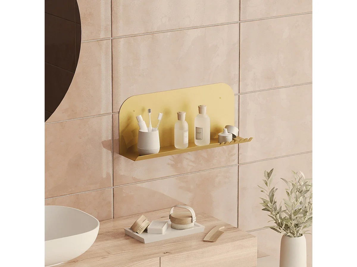 Mensola da parete in metallo L55 cm - NOVA