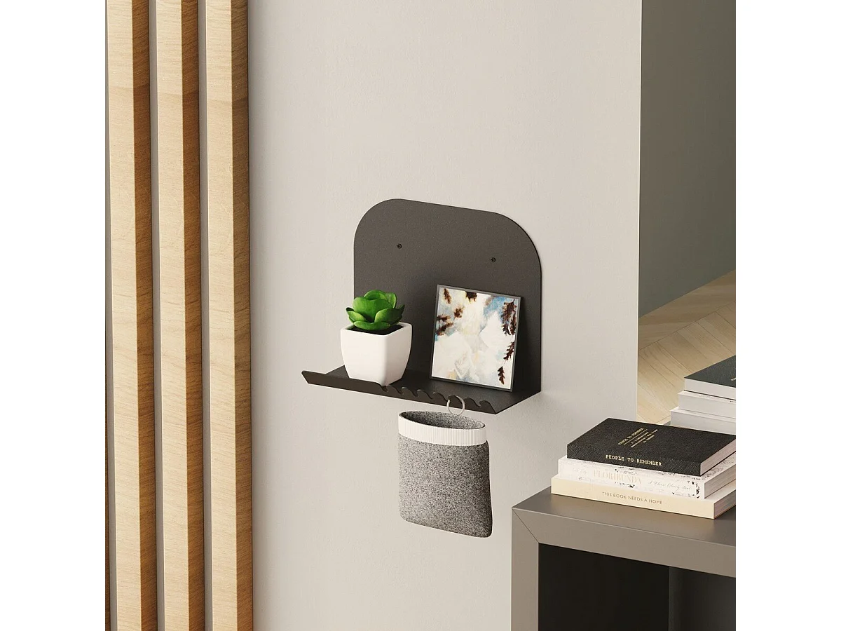 Etagère murale en Métal L28 cm - NOVA