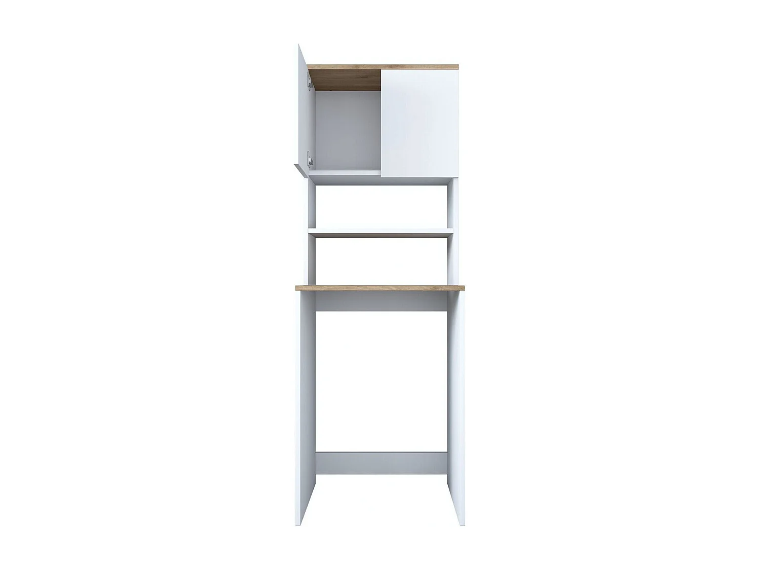 Etagère pour machine à laver 2 étagères 2 portes H183,6 cm - JUNE