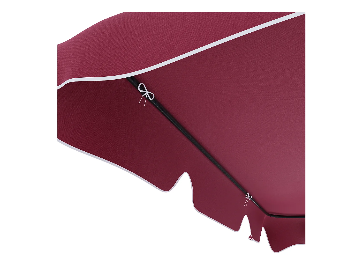 Dondolo 3 Posti Algarve Con Tettuccio Parasole Regolabile Cuscini Imbottiti Struttura Robusta In Acciaio Verniciato Da Giardino Balcone 170 x 110 x 153 cm Bordeaux