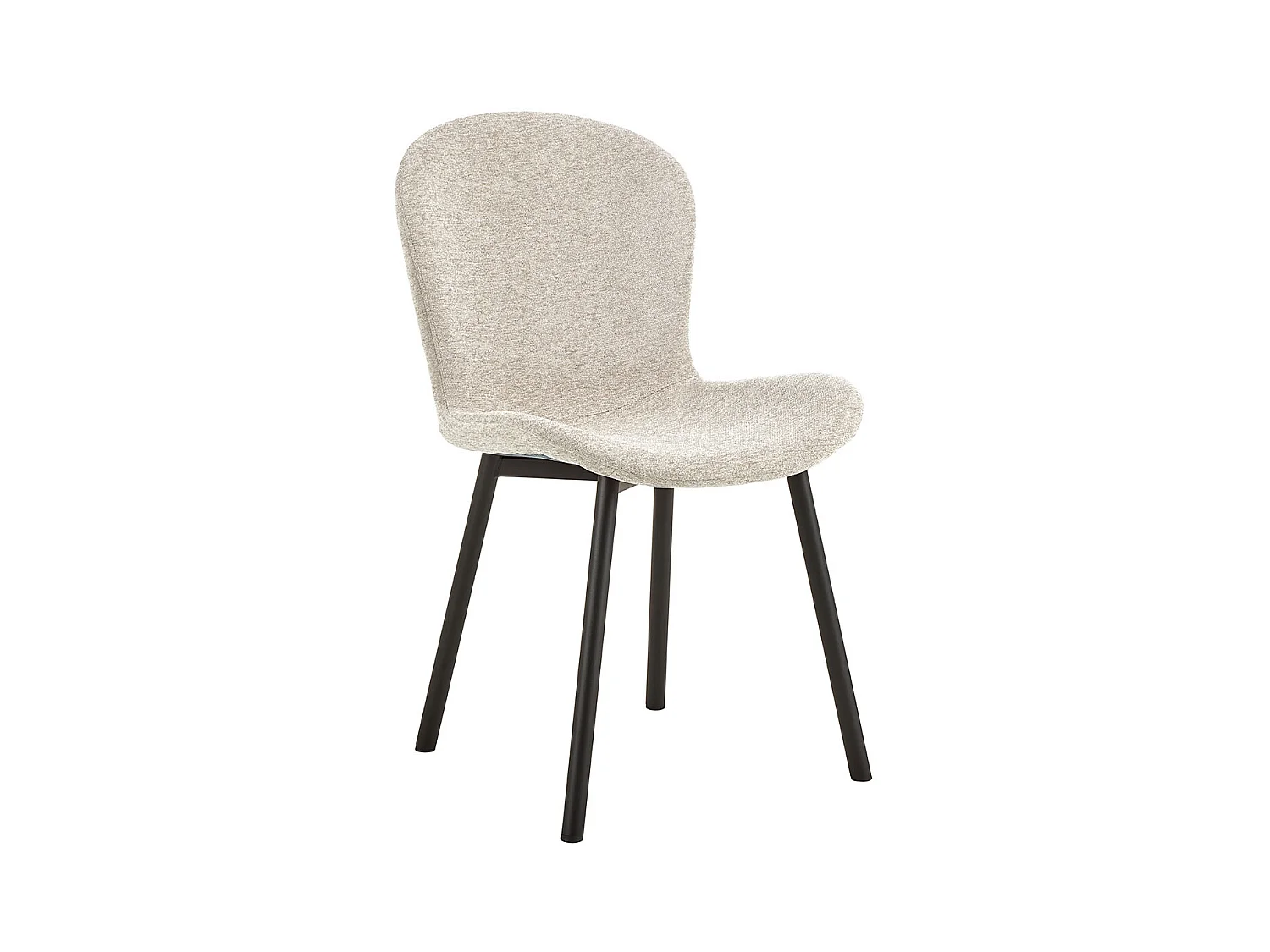 Esra chaise de salle à manger beige.