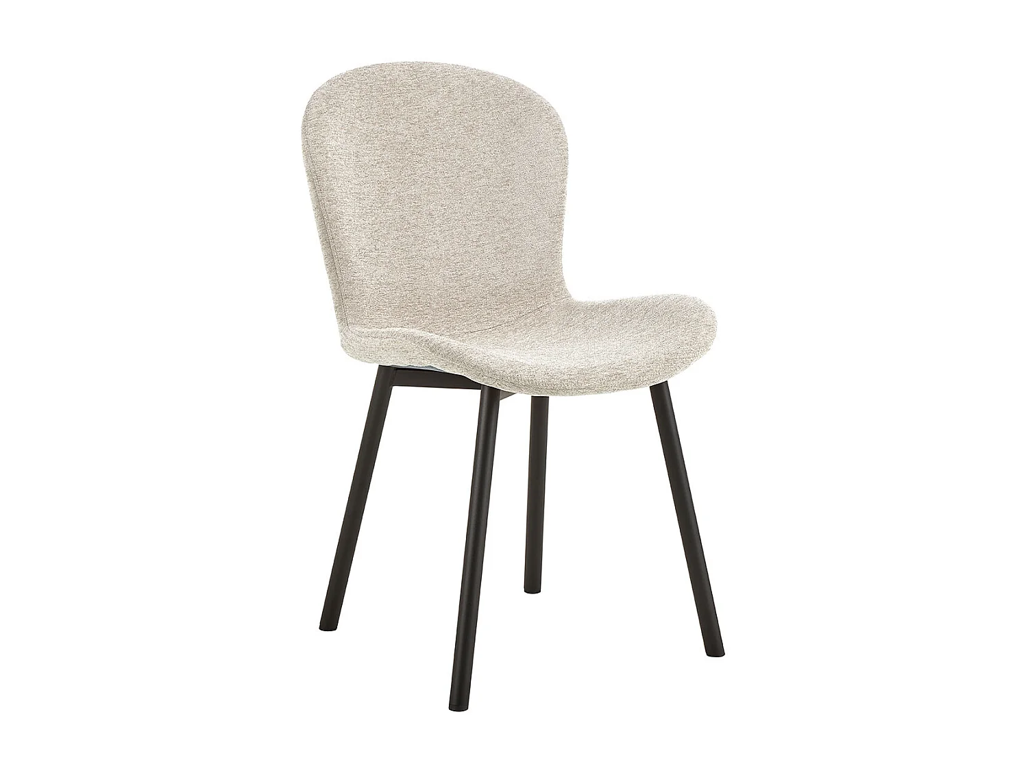 Sedia da pranzo Esra beige.