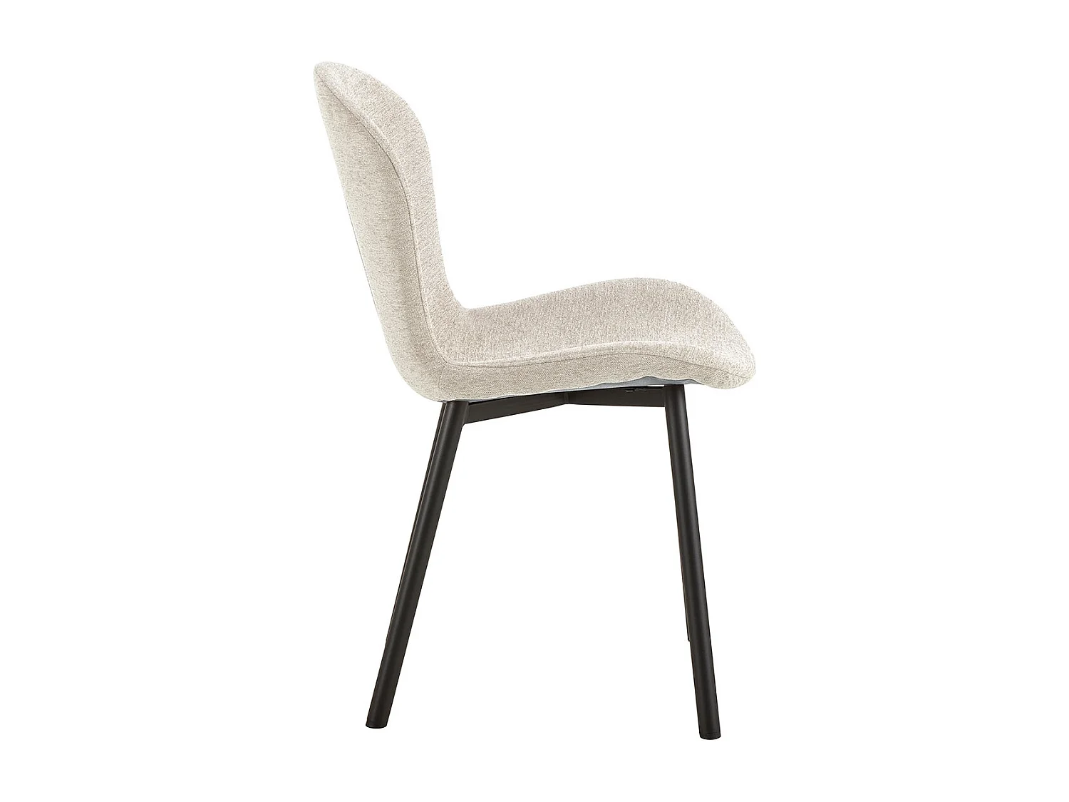 Sedia da pranzo Esra beige.