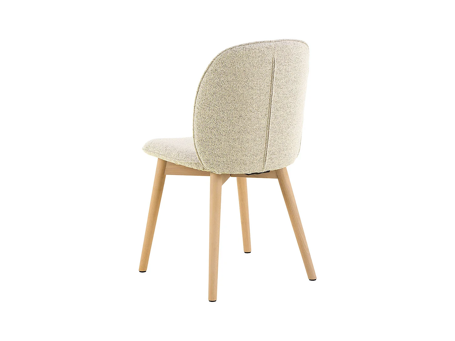 Cindy Esszimmerstuhl Bouclé beige.