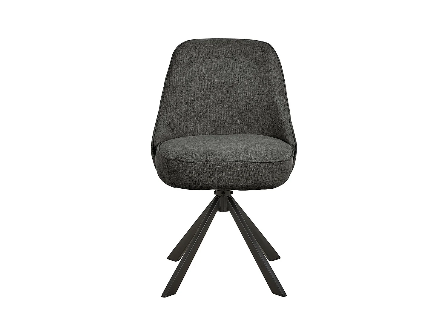 Carlton Esszimmerstuhl Drehfunktion dunkelgrau.