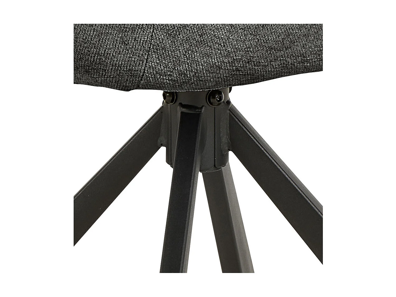 Carlton Esszimmerstuhl Drehfunktion dunkelgrau.