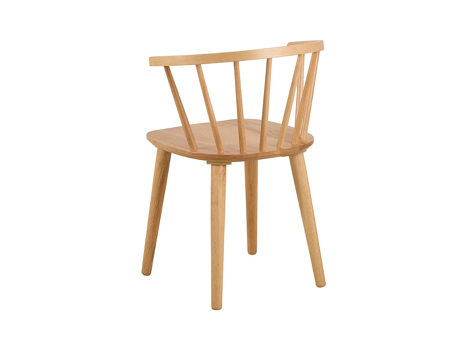 Ida chaise de salle à manger bois nature.