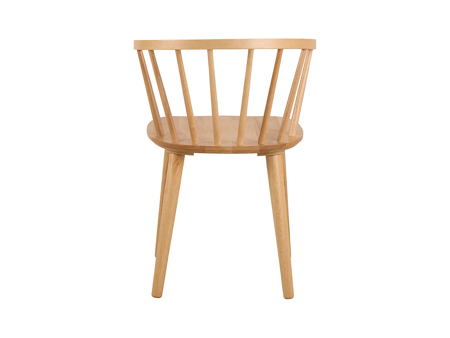 Ida chaise de salle à manger bois nature.