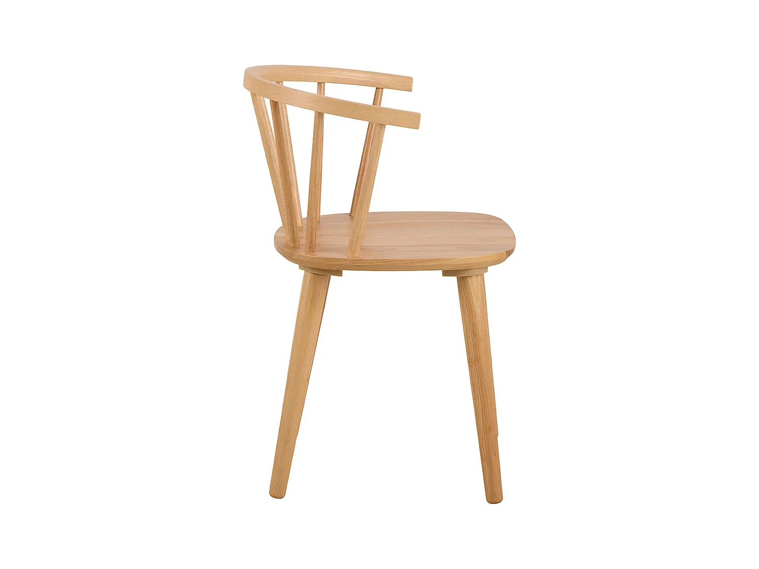 Ida chaise de salle à manger bois nature.