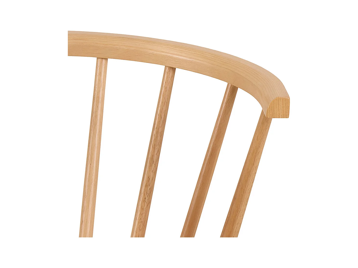 Ida chaise de salle à manger bois nature.