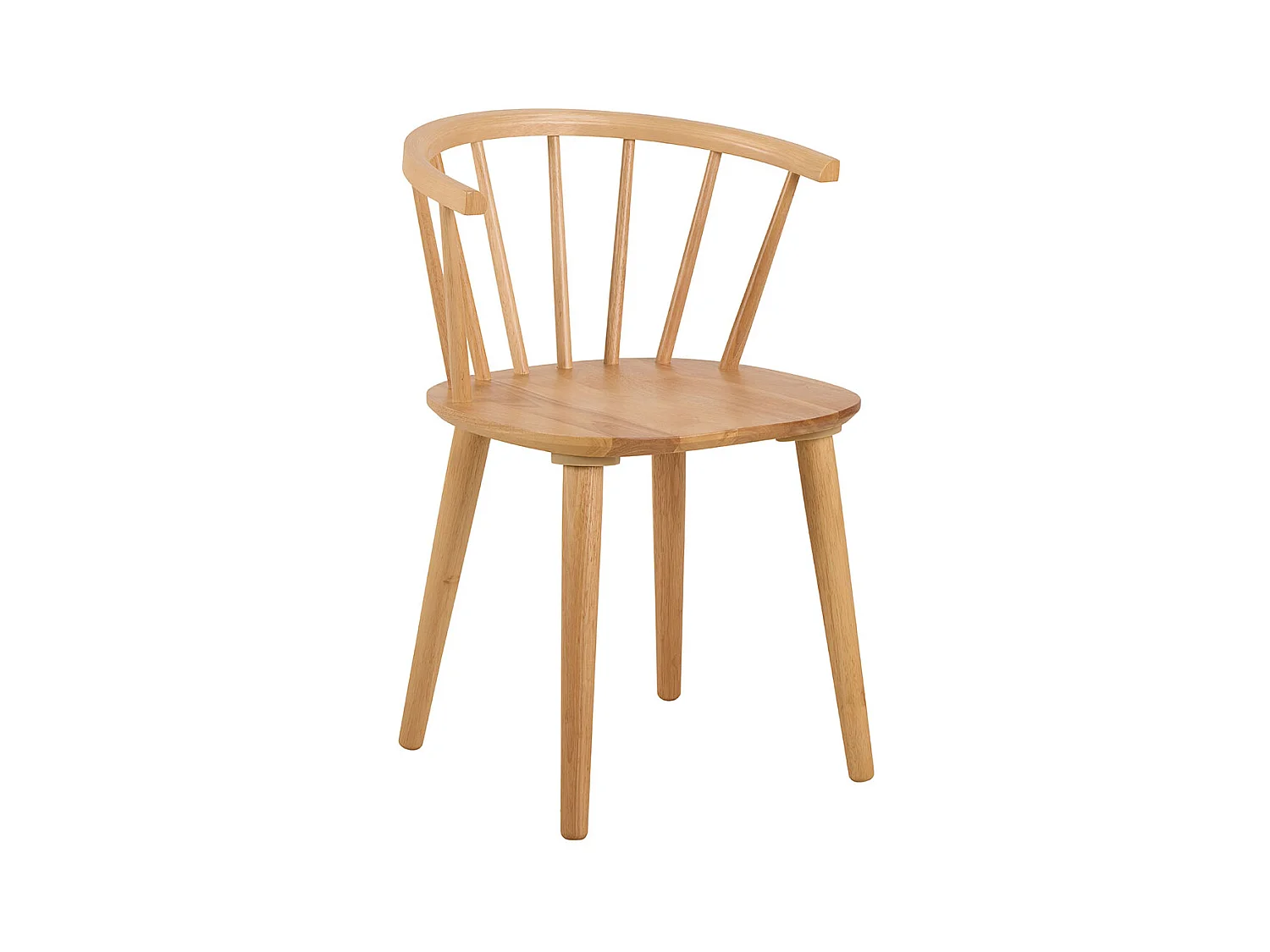 Ida chaise de salle à manger bois nature.