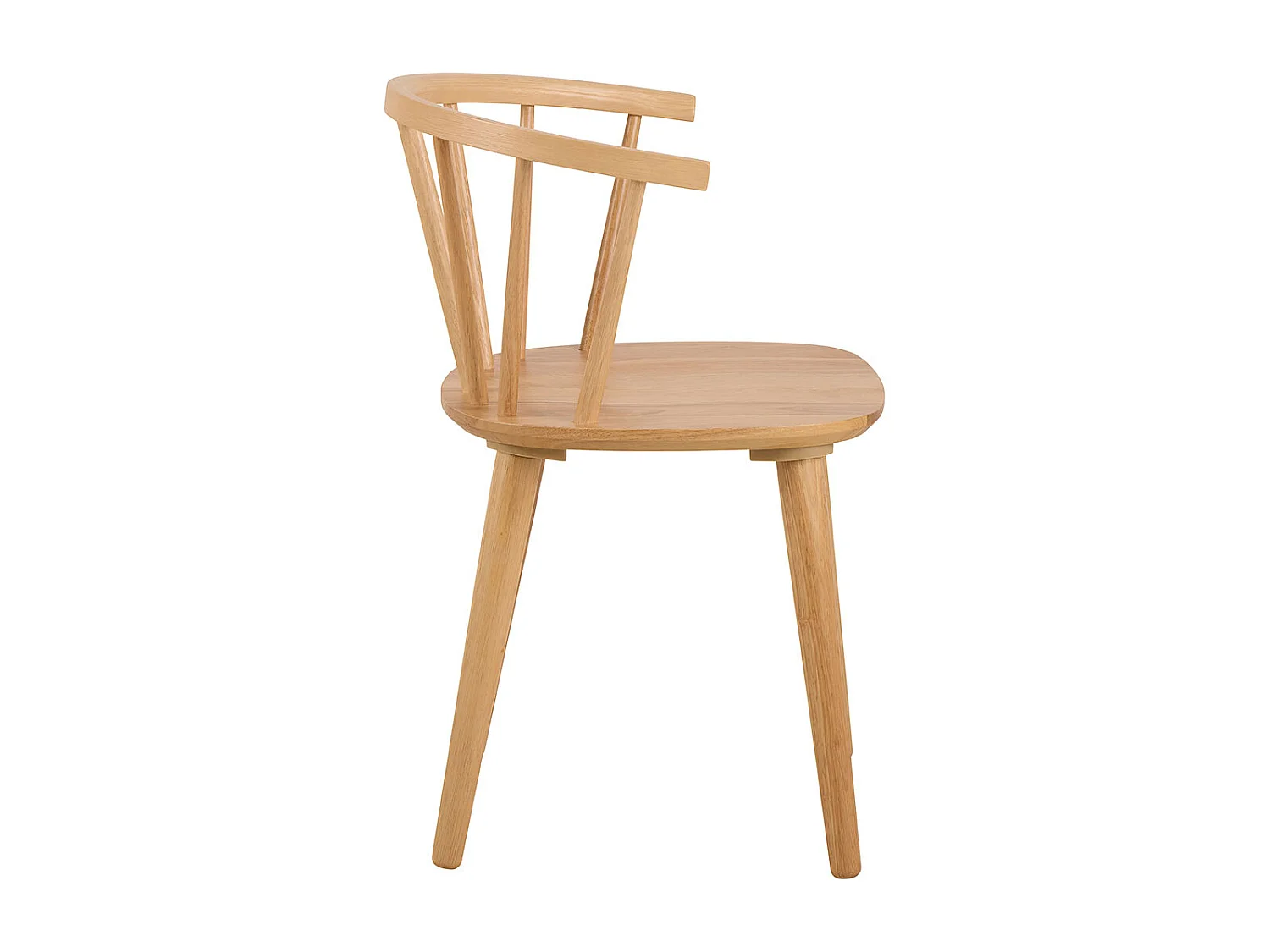 Ida chaise de salle à manger bois nature.