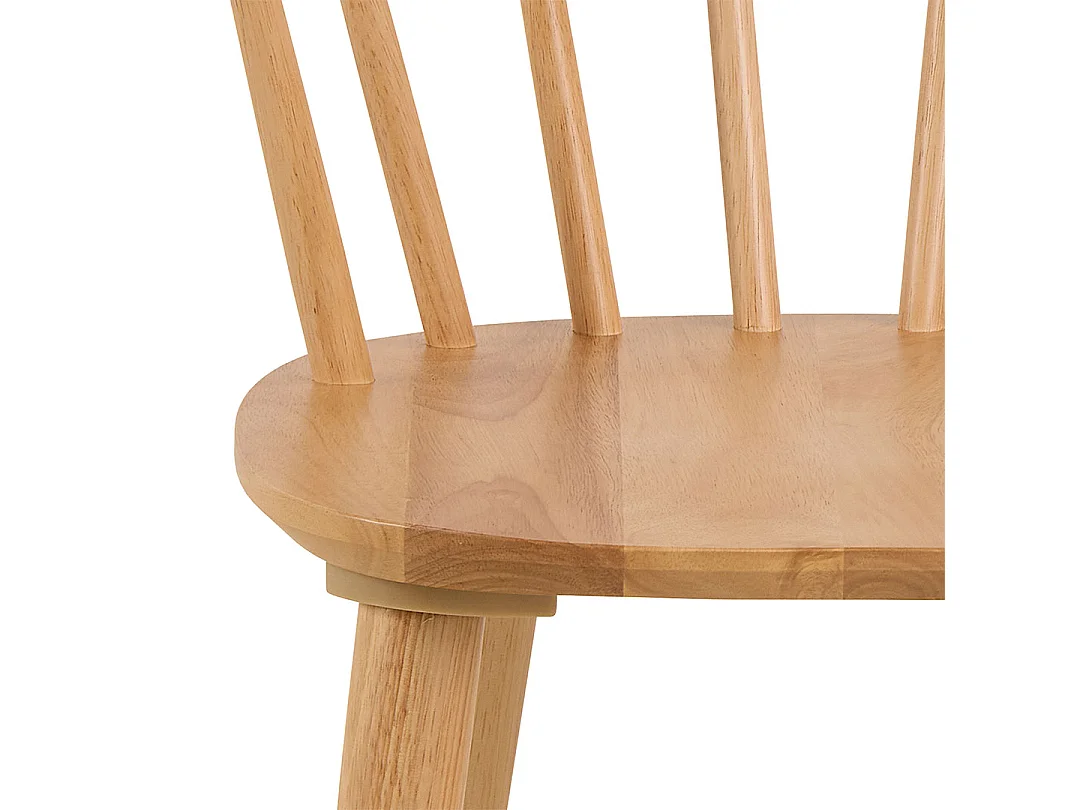 Ida chaise de salle à manger bois nature.