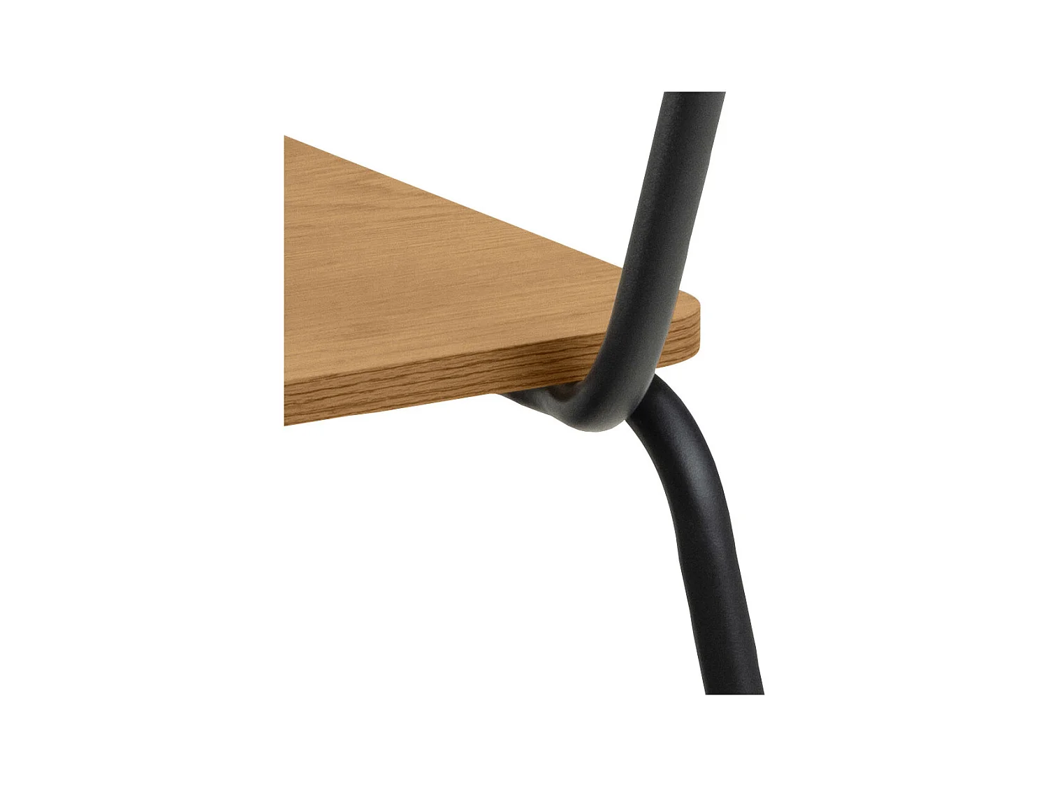 Peru chaise de salle à manger bois nature.