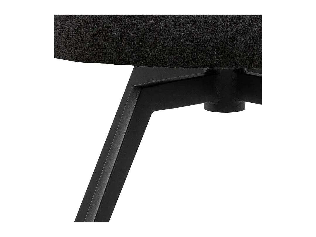 Catalina eetkamerstoel met armleuning stof grijs.