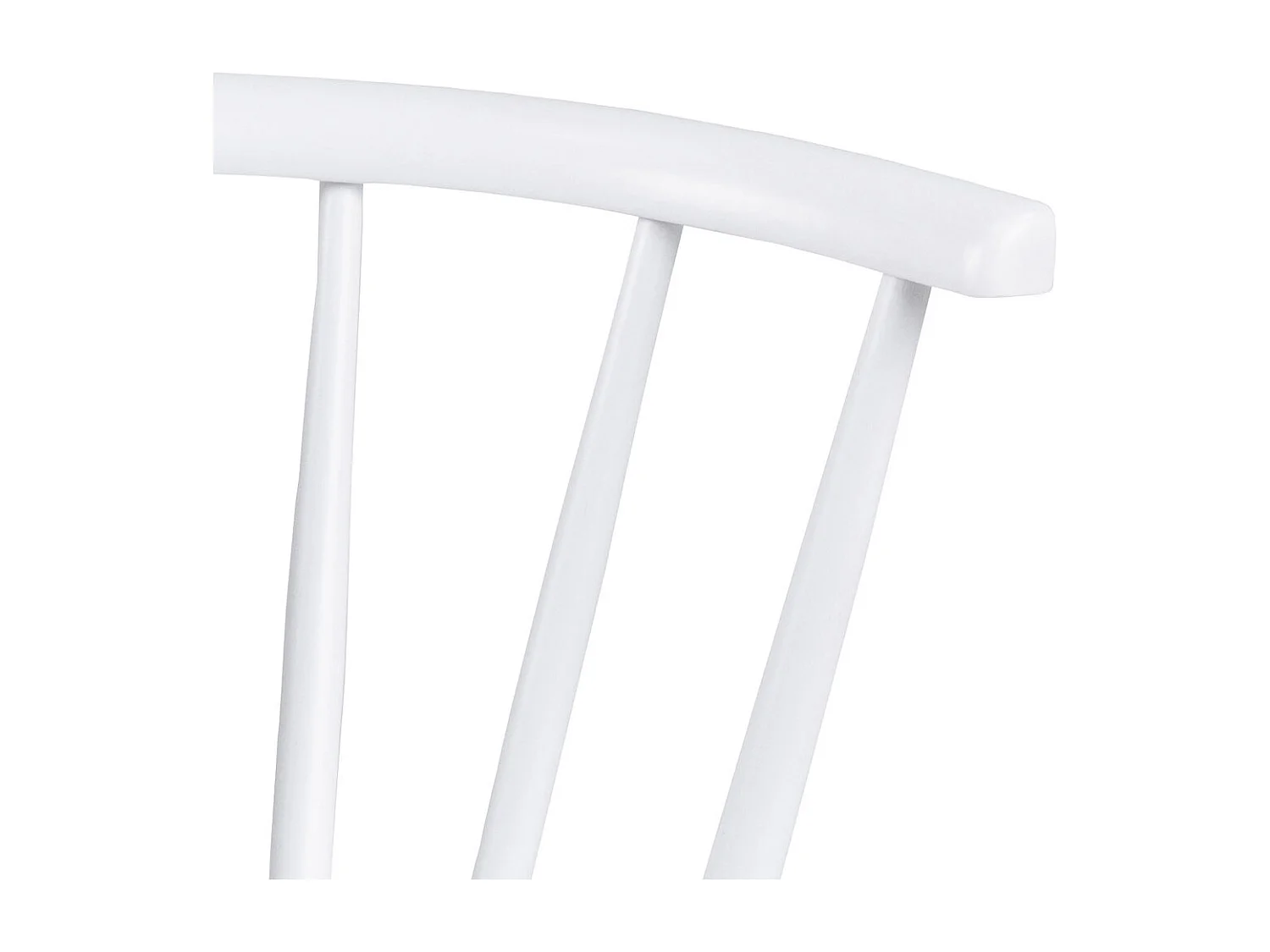 Ida chaise de salle à manger bois blanc.