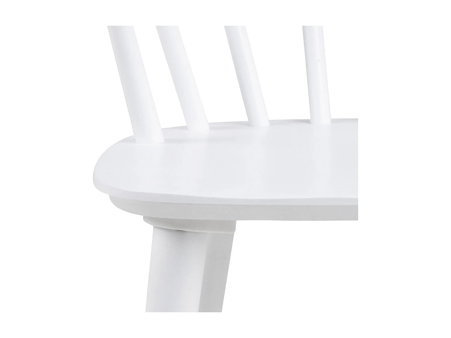 Ida Esszimmerstuhl Holz weiß.